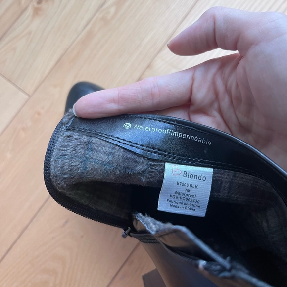 BLONDO leather waterproof & lined booties - Picture 5 of 5